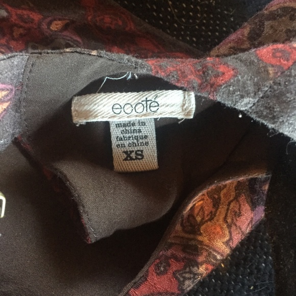 Ecote Mini Dress with Cutout Back - Picture 2 of 4